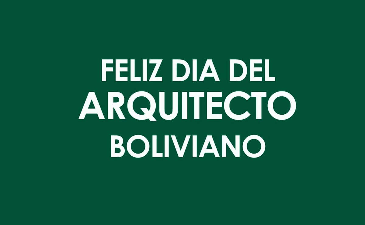 dia arquitecto boliviano