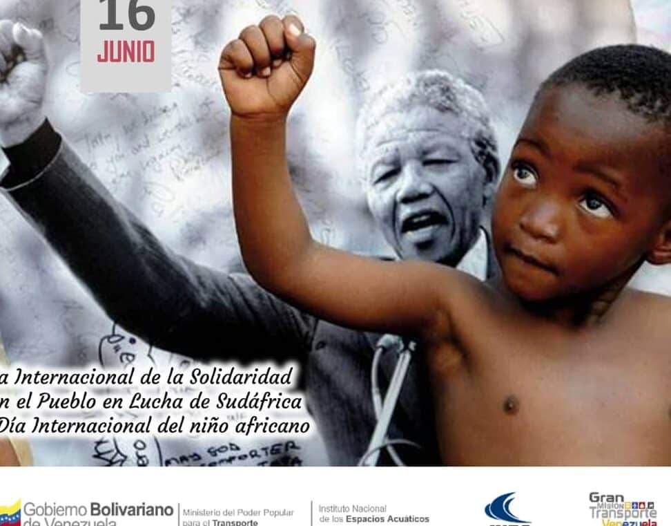 dia internacional de la solidaridad con el pueblo en lucha de sudafrica 16 de junio