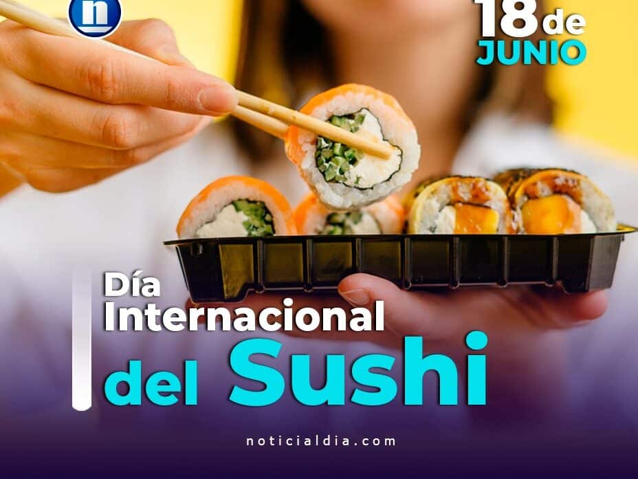 dia internacional del sushi 18 de junio